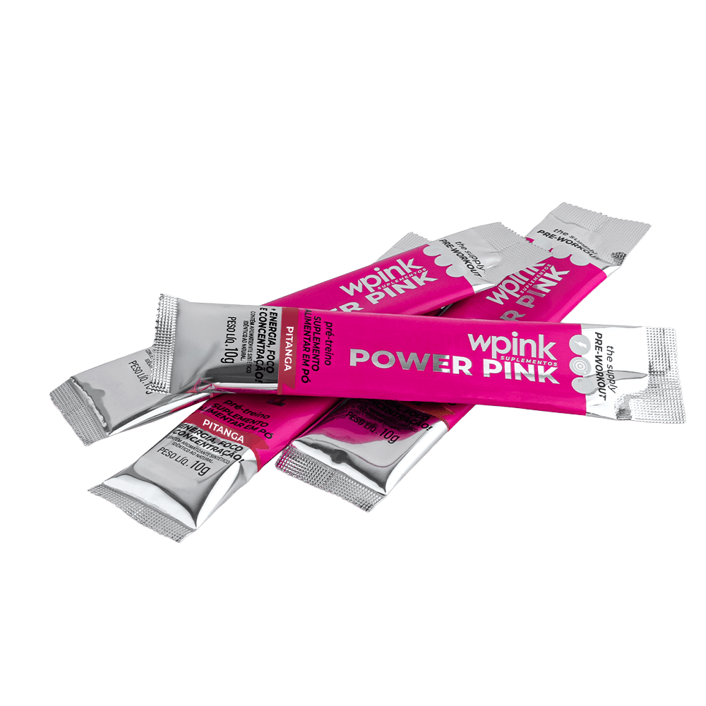 power pink de pitanga - pré-treino - 300g - wp