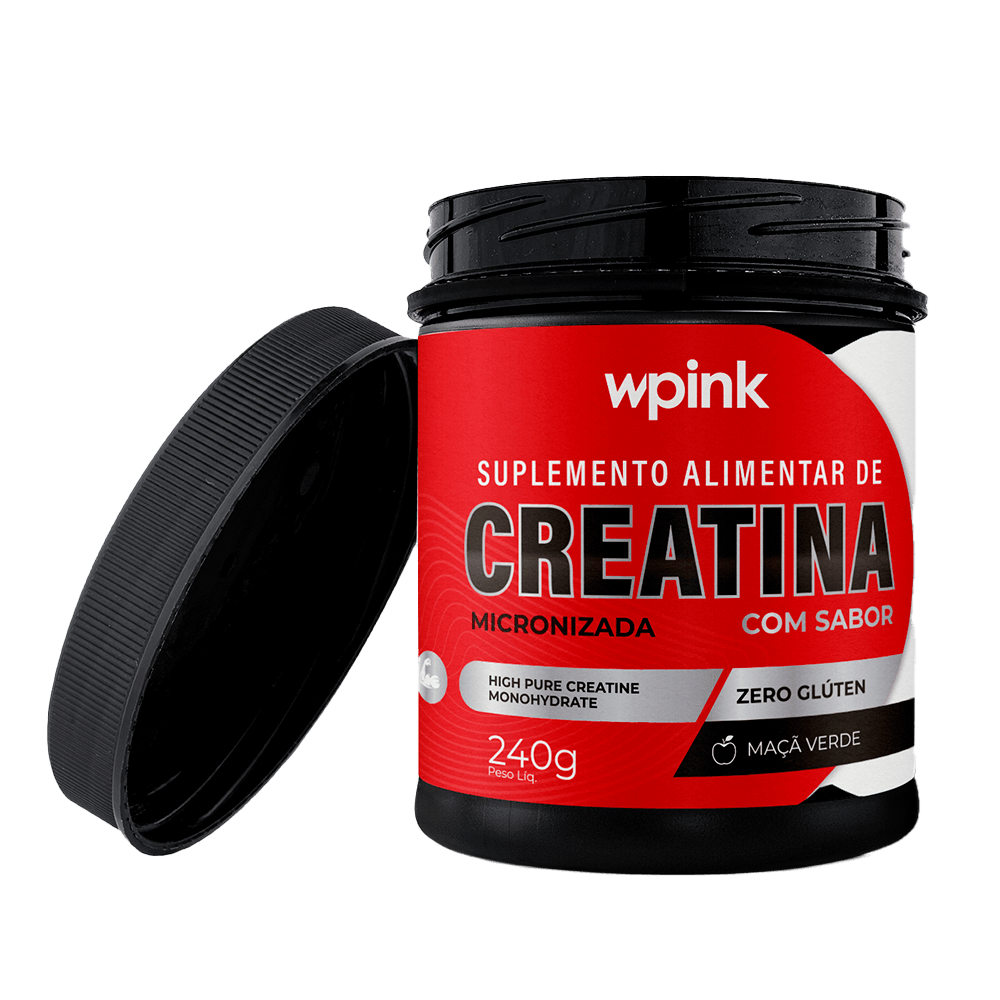 creatina de maçã verde - 240g – wp
