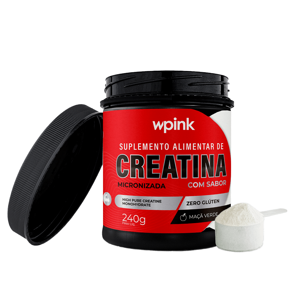 creatina de maçã verde - 240g – wp