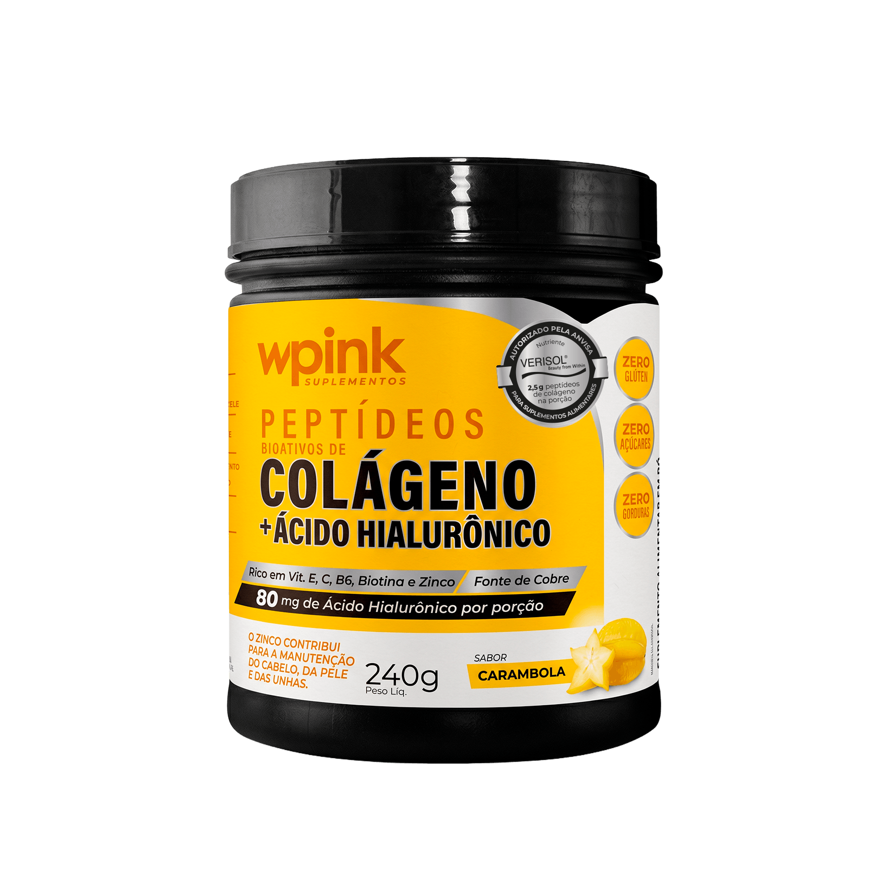 colágeno de carambola - 240g - the supply - wp