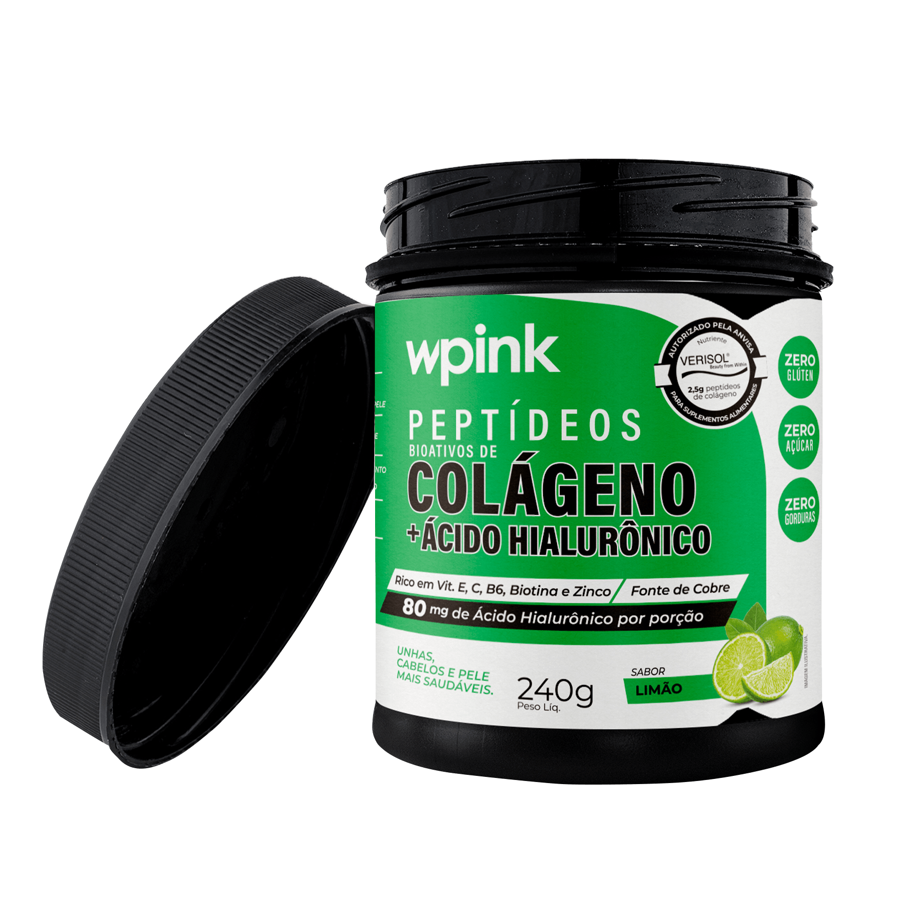 colágeno de limão - 240g - the supply – wp