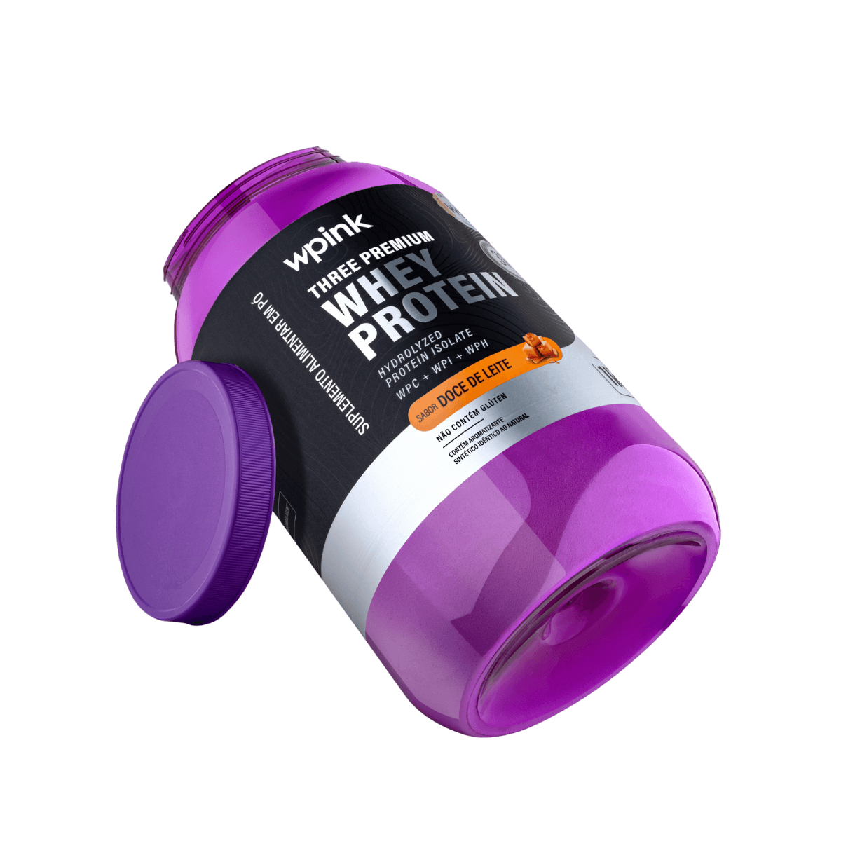 three premium whey protein doce de leite 3W - (1kg) - wp
