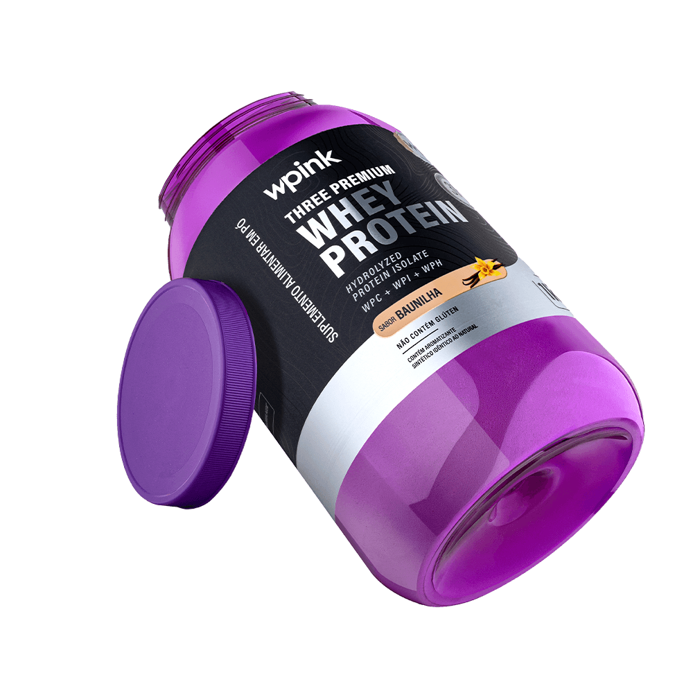 three premium whey protein baunilha 3W - (1kg) - wp